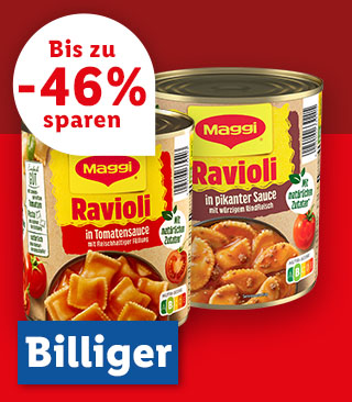 Billiger | Ab Donnerstag, 16.1.