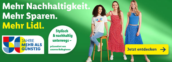Nachhaltige Mode | Ab Montag, 10.7.