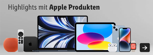 Highlights mit Apple Produkten