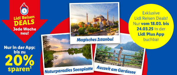 Lidl Plus Lidl Reisen Deals