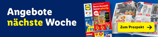 Angebote nächste Woche in deiner Filiale