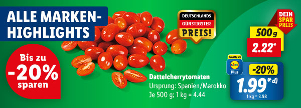Unsere Frische | Ab Montag, 20.11.