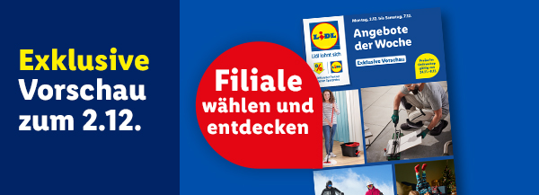 Exklusive Vorschau der Angebote