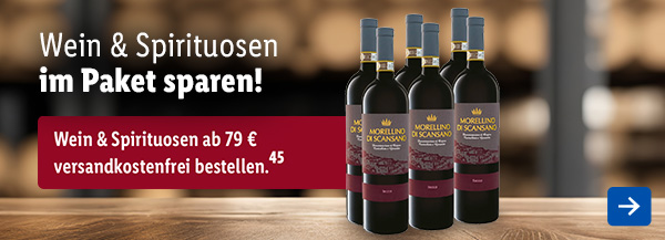 Wein & Spirituosen im Paket sparen!