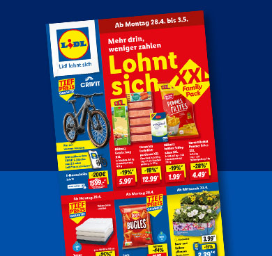 Angebotsprospekt nächste Woche