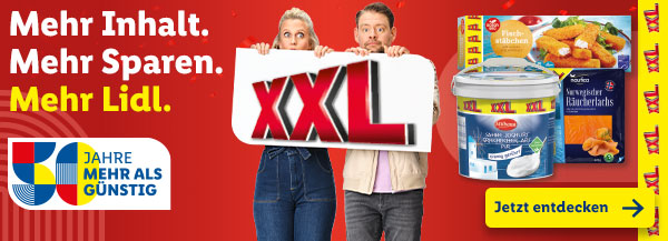 XXL | Ab Donnerstag, 31.8.