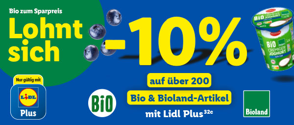 Bio zum Sparpreis lohnt sich