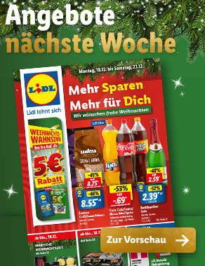 Angebotsprospekt nächste Woche