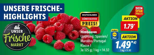 Unsere Frische | Ab Montag, 26.2.