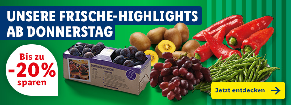 Unsere Frische | ab Donnerstag, 3.8.