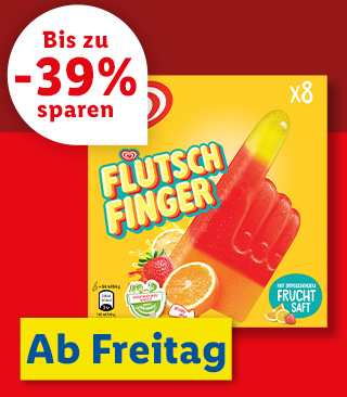 Billiger | Ab Freitag, 3.5.
