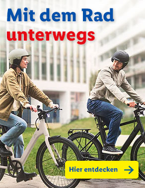 Mit dem Rad unterwegs