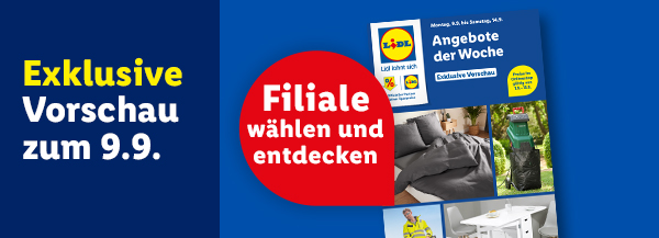 Exklusive Vorschau der Angebote