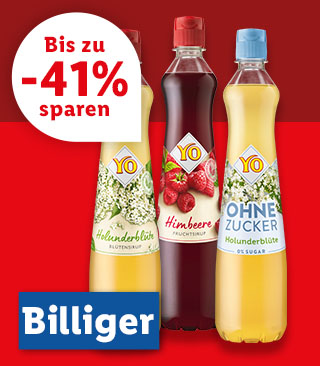 Billiger | Ab Donnerstag, 18.7.