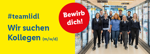 Wir suchen Kollegen. #teamlidl