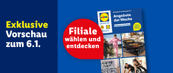Exklusive Vorschau der Angebote