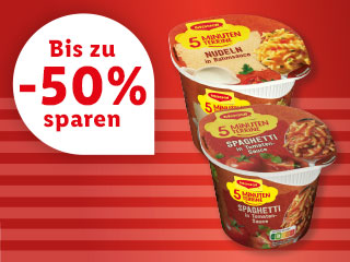 Billiger | Ab Montag, 25.9.
