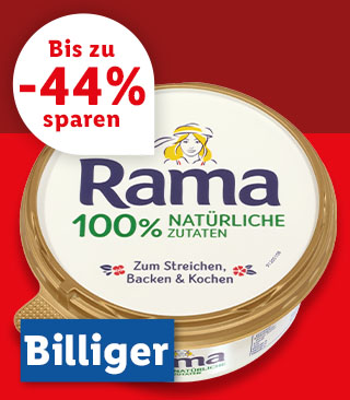 Billiger | Ab Donnerstag, 25.7.