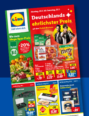 Angebotsprospekt nächste Woche