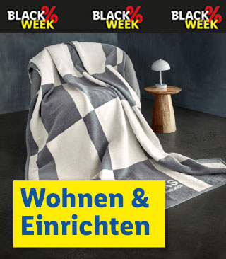 Black Week Wohnen & Einrichten