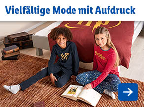 Vielfältige Mode mit Aufdruck