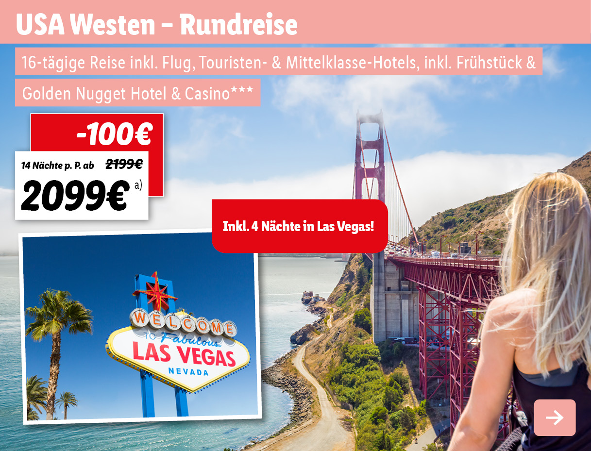 USA Westen - Rundreise