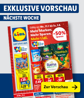 Angebotsprospekt nächste Woche