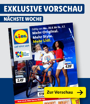 Angebotsprospekt nächste Woche