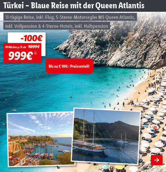 Türkei Blaue Reise