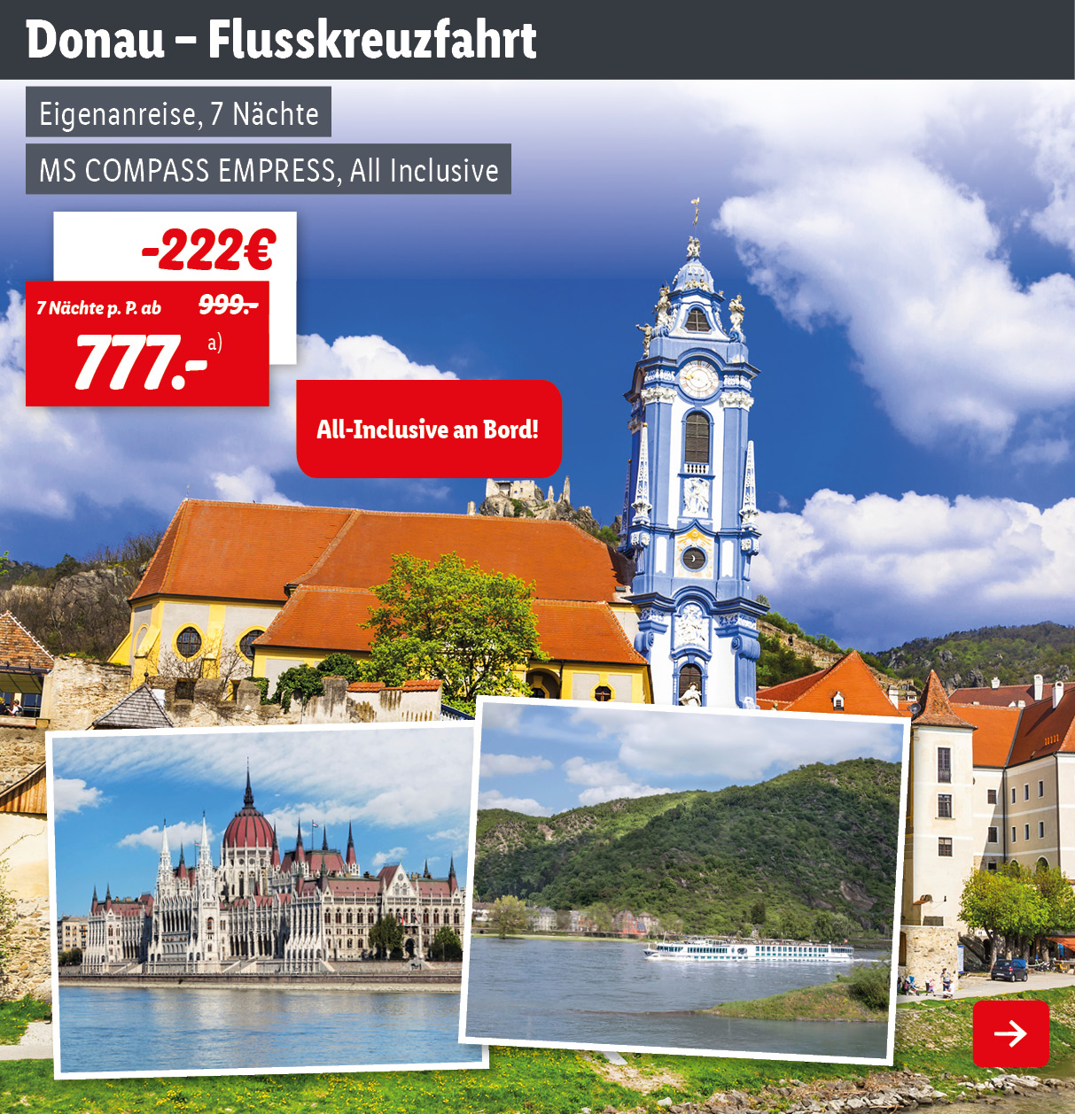 Donau Flusskreuzfahrt
