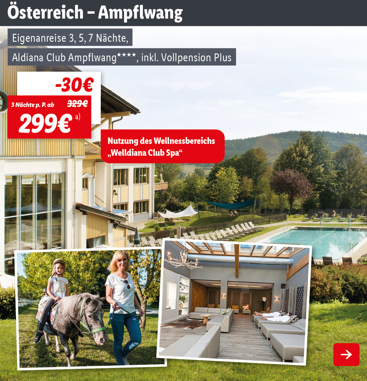 Österreich - Oberösterreich - Ampflwang - 4* Aldiana Club Ampflwang