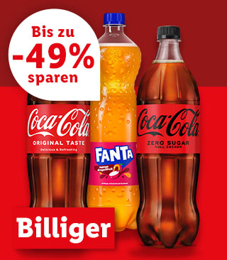 Billiger | Ab Montag, 29.7.