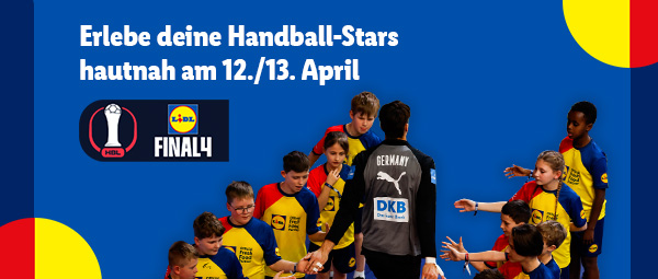 Erlebe deine Handball-Stars hautnah am 12./13. April