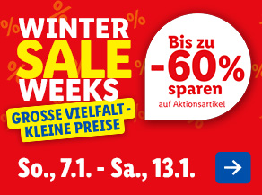 Winter Sale Weeks