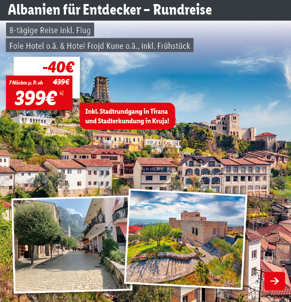Albanien für Entdecker