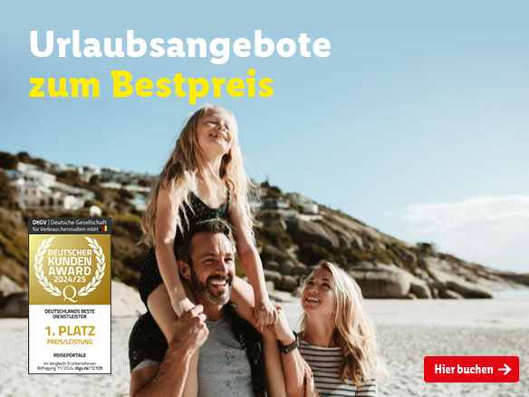 Urlaubsangebote zum Bestpreis