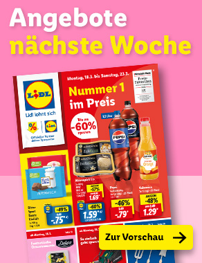 Angebotsprospekt nächste Woche