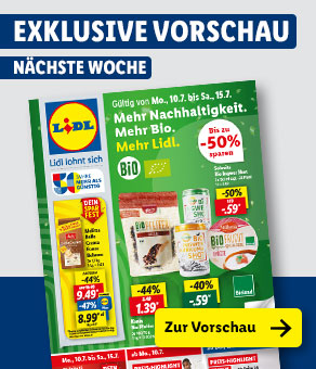 Angebotsprospekt nächste Woche