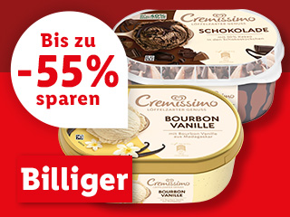 Billiger | Ab Montag, 22.4.