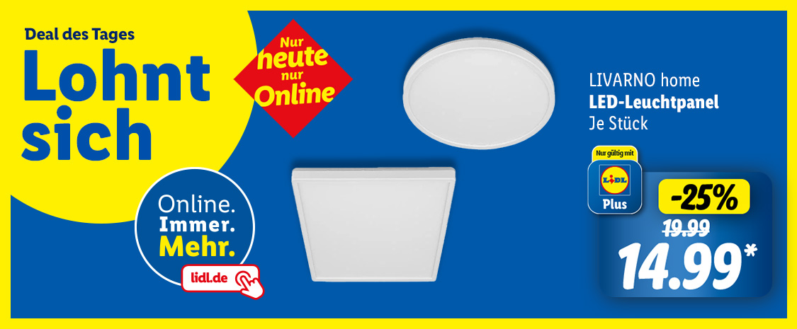 Lidl Plus Deal des Tages