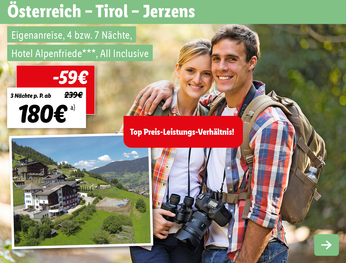 Österreich - Tirol - Jerzens - 3* Hotel Alpenfriede
