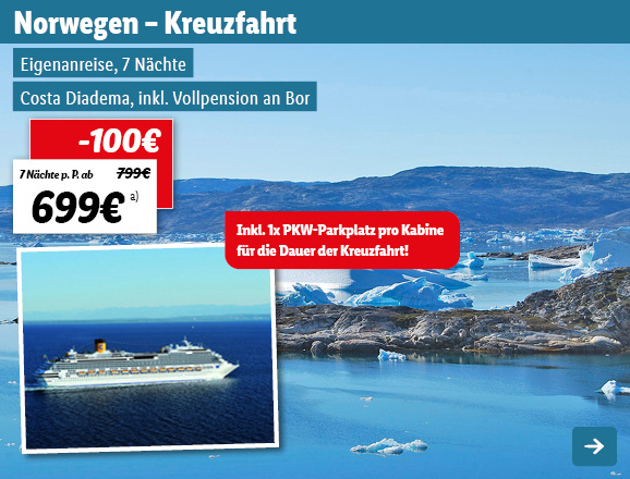 Norwegen Kreuzfahrt