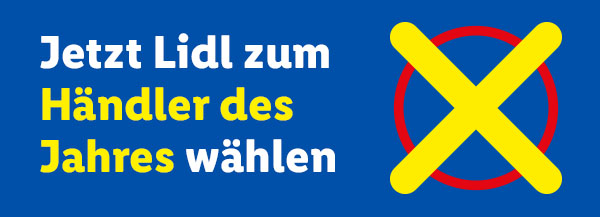 Jetzt Lidl zum Händler des Jahres wählen