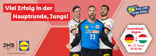 Viel Erfolg in der Hauptrunde, Jungs!