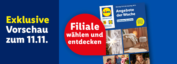 Exklusive Vorschau der Angebote
