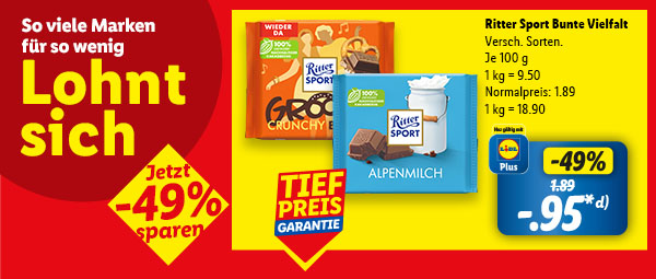 So viele Marken zum Tiefpreis, lohnt sich. Bis zu -49% sparen