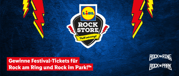 Gewinne Festival-Tickets für Rock am Ring und Rock im Park!⁸ª