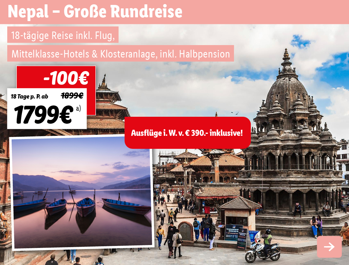 Nepal - Große Rundreise