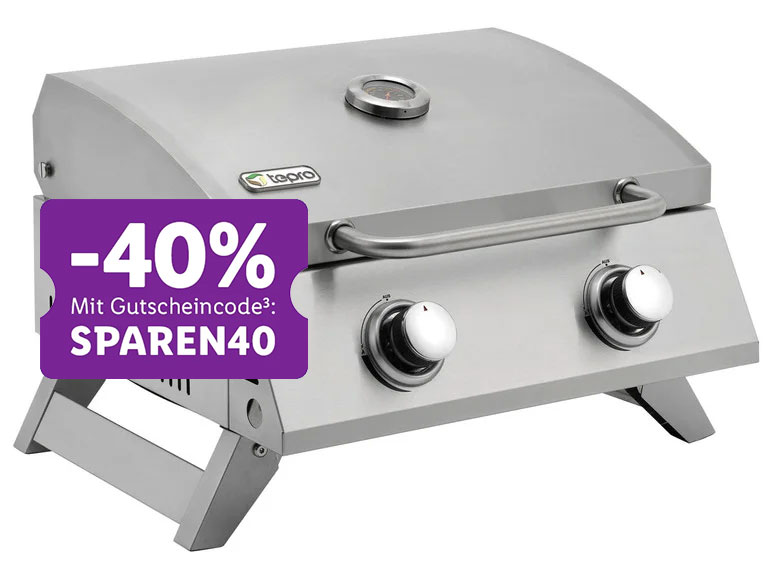 tepro Tischgasgrill »Chicago«, 6,0 kW