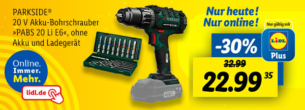 Lidl Plus Deal des Tages